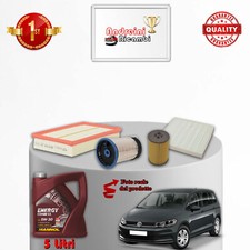KIT TAGLIANDO 4 FILTRI E OLIO VW TOURAN II 2.0 TDI 110KW 150CV DAL 2015 ->