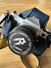 Canon AE‐1 Program (SLR) +