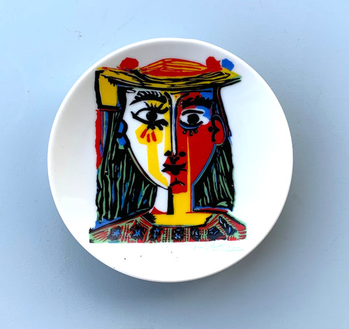 Picasso busto donna con - picasso,