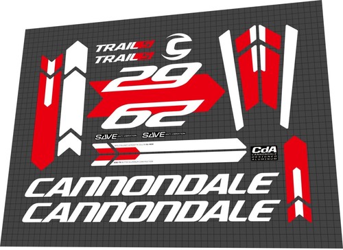 Set decalcomanie cannondale - set,