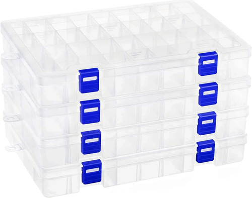 Scatola plastica stoccaggio - in,