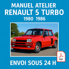 Manuel Atelier Renault 5 Turbo