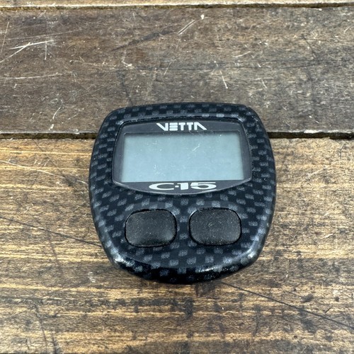 Bici computer vetta nero - c-15,