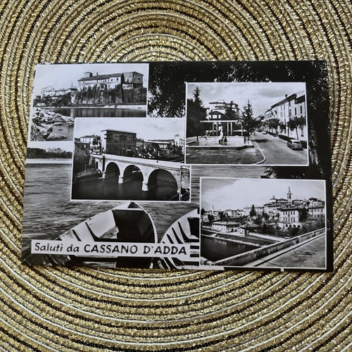 Cartolina postale bianco nero - cartolina,