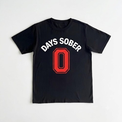 Maglietta days sober - maglietta,