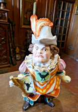 POT A TABAC en porcelaine de