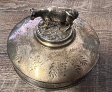 Antico coperchio vittoriano