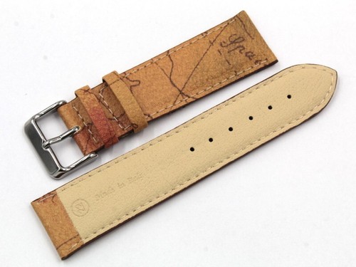 Cinturino pelle beige stampa - cinturino,