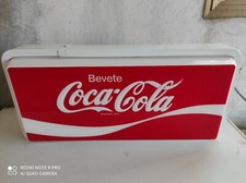 Insegna Luminosa Coca Cola Bifaciale a Bandiera