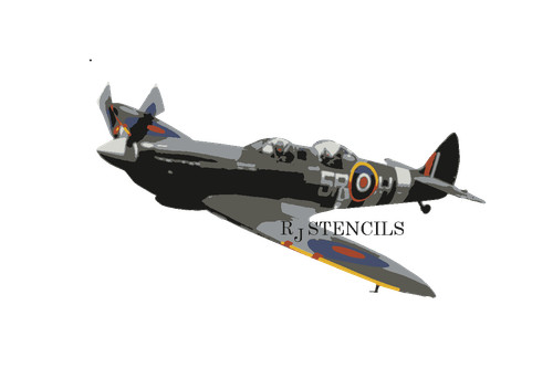 Stencil aerografo multistrato
