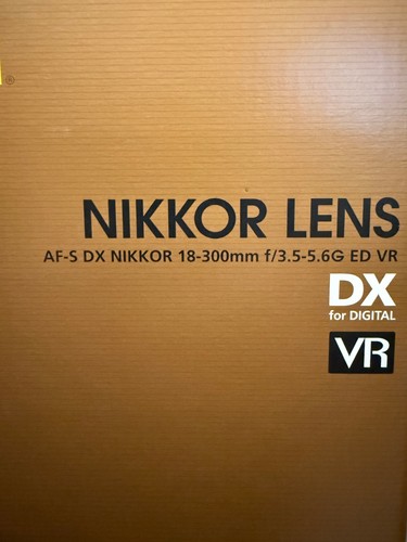 Nikon nikkor 18 300 - nikon, af-s
