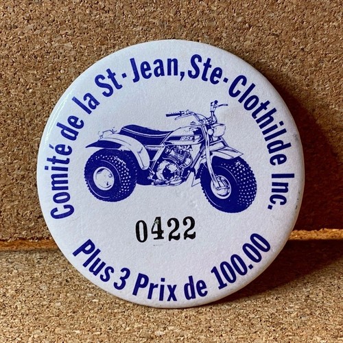 Distintivo moto vintage