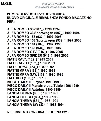 7611323 idroguida pompa - 7611323,
