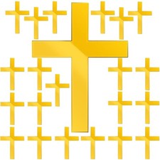 22 Pcs Toppers torta battesimo