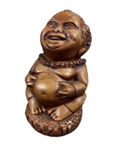 Statuina Tiki hawaiana Coco Joes Laki statua fortunata vintage