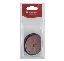 Catarifrangente rotondo rosso