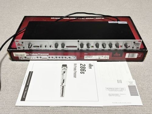 Dbx 286s microphone preamp - dbx,