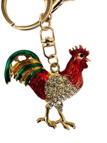 Portachiavi gallo con - portachiavi,