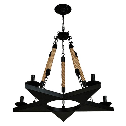 Lampadario stile industriale - , a