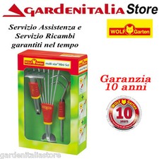 Set Attrezzi Manuali WOLF GARTEN P 224 Attrezzi da Giardino Multi-Star