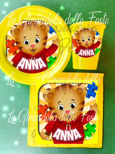 Kit piatti daniel tiger - 24,