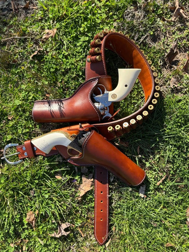 Fondina western pelle con - fondina,