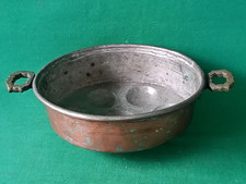 ANTICO TEGAME PADELLA IN RAME