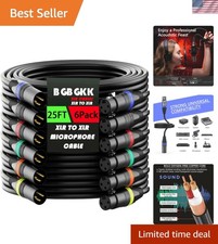 Xlr cavi 25ft confezione - confezione, da