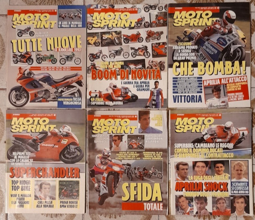 Lotto riviste moto - lotto, sprint