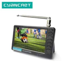 Televisore Portatile 5 Pollici Tascabile TV Piccolo Mini Schermo LCD Digitale Auto Gadget