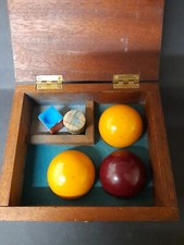 Palline da biliardo antiche x