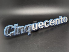 FIAT CINQUECENTO LOGO SIGLA