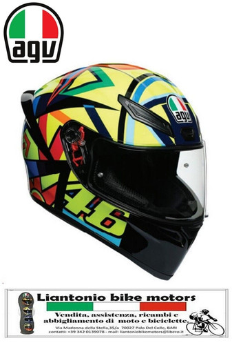 Casco integrale e22 agv - integrale,