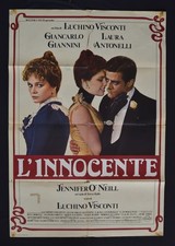 MANIFESTO  2F L'INNOCENTE luchino visconti giancarlo giannini antonelli