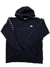 Pullover nero Kappa da uomo