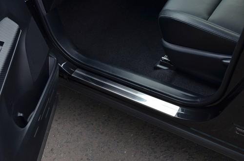 Chrome door sill trim - door, covers