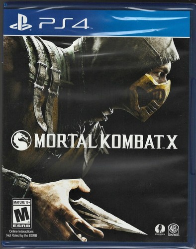 Mortal kombat ps4 - x, (nuovo