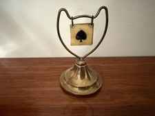 Art Decò anni 40 ponte ottone