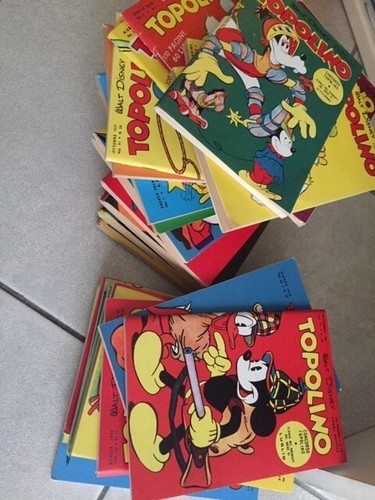 Giornalini topolino annate - giornalini,