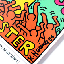 Original 1986 keith haring art - original,