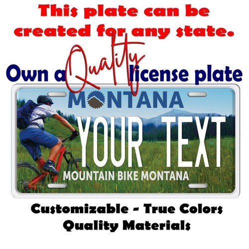 Montana license plate mountain - plate,