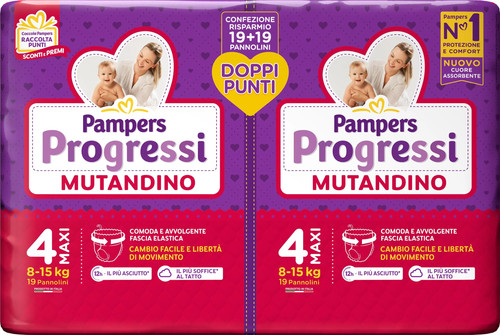 Pampers progressi mutandino - progressi,