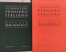 I classici del pensiero italiano. 26 volumi. Opera completa.
