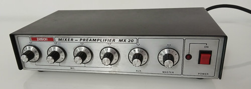 Preamplificatore mixer vintage - mixer,