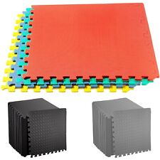 Eva Tappetini Incastro Morbida Schiuma Palestra Tappetino Yoga Piastrelle 12mm, 60x60cm