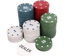 Set Di Fiches Per Poker Da 100