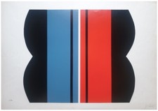 Winfred GAUL 1965 serigrafia