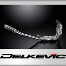 SUZUKI GSX1300R HAYABUSA 2008-20 4-1 IMPIANTO DI SCARICO 200mm SILENZIATORE TONDO CARBONIO