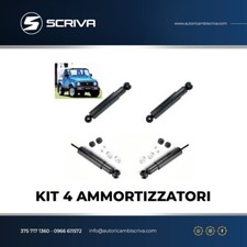 KIT 4 AMMORTIZZATORI ANTERIORI/POSTERIORI SUZUKI SAMURAI SJ 410-413 01/1986->