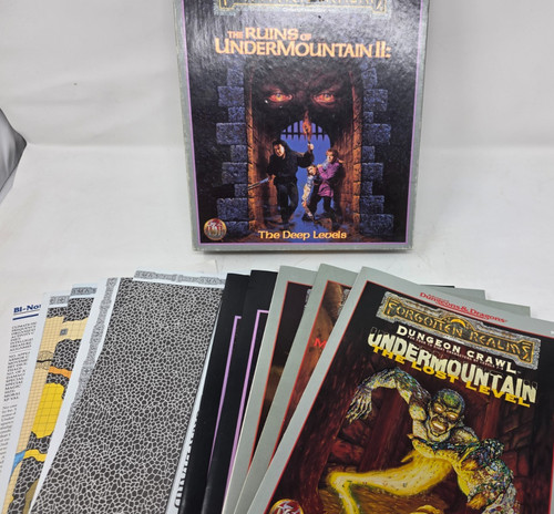 Ruins undermountain ii - ad&d,